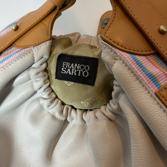 Franco Sarto Pebble Leather Shoulder Bag - Picture 8 of 9